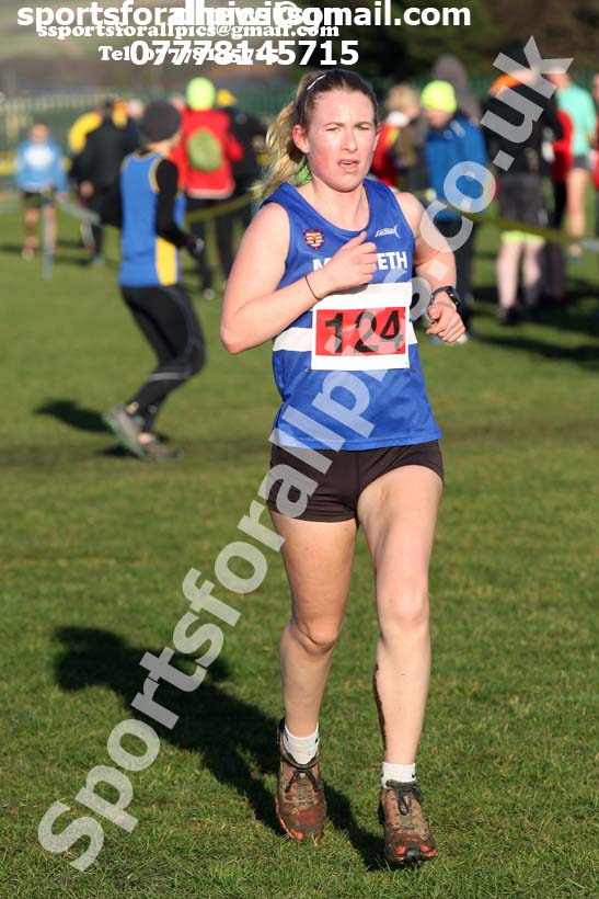 Senior womens 2020 Birtley Cross Country Relay, County Durham.  Photo: David T. Hewitson/Sports for All Pics
